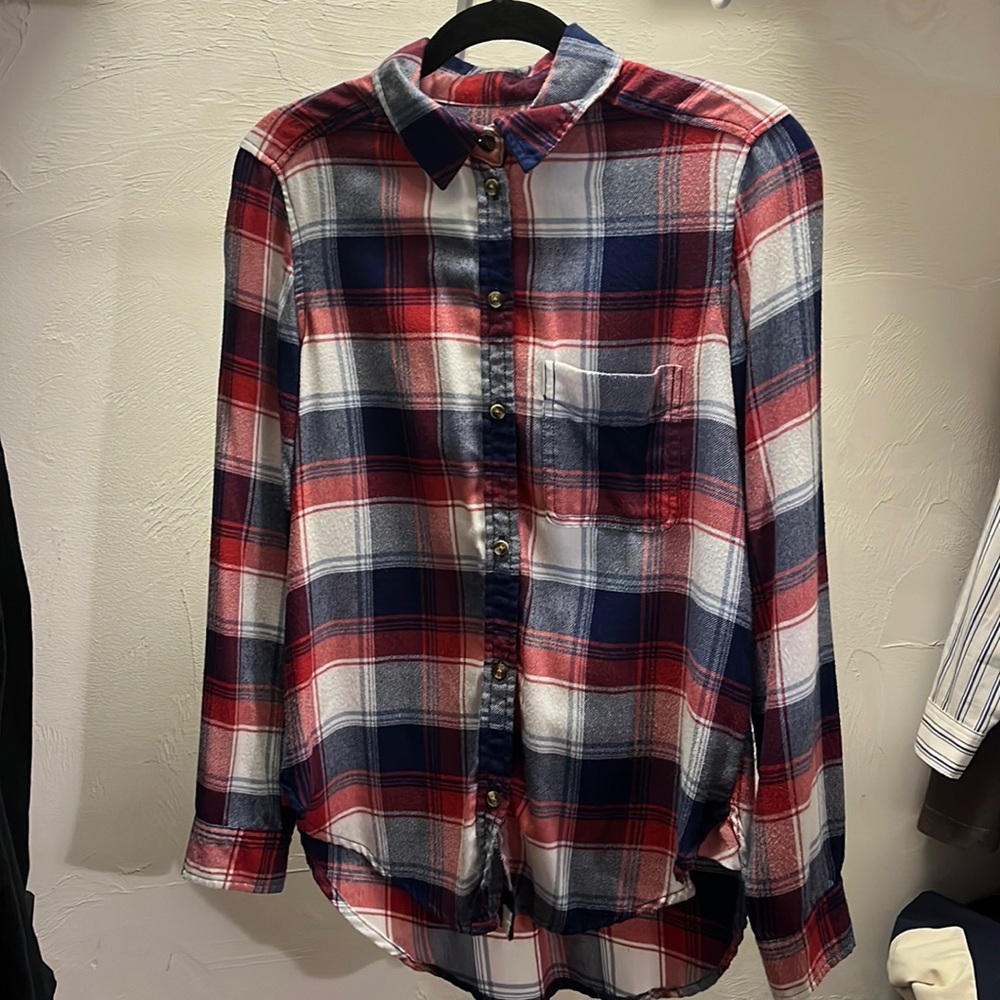 American Eagle Boyfriend Fit Flannel ❤️